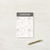 Post-it® Sweat Dream Bunnies Dans Motif spatial (Sur un bureau)