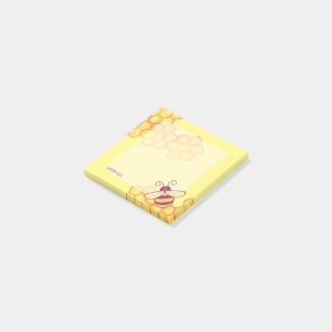 Post-it® Sweet Bee Honeycomb Personnalisé