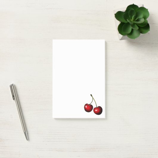 Post-it® Sweet Cherry Post it Notes (Bureau)