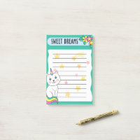 Sweet Dreams Post-It Notes : mignonne et fonctionn