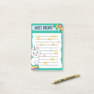 Post-it® Sweet Dreams Post-It Notes : mignonne et fonctionn