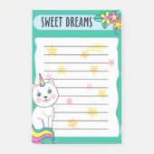 Post-it® Sweet Dreams Post-It Notes : mignonne et fonctionn (Devant)