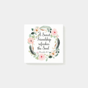 Post-it® Sweet Friendship rafraîchit le Soul Floral