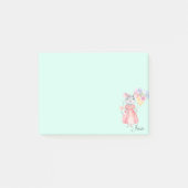 Post-it® Sweet Little Mouse Ajouter Nom Choisir Couleur Pos (Devant)