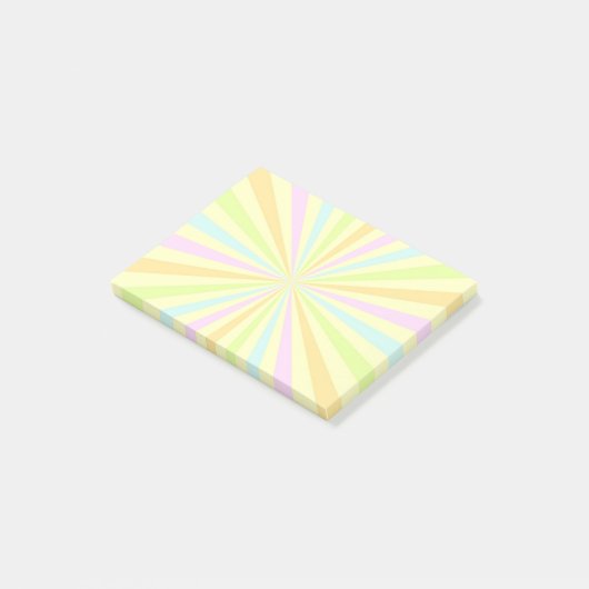 Post-it® Sweet Pastels Roulette de rotation éclate (Incliné)