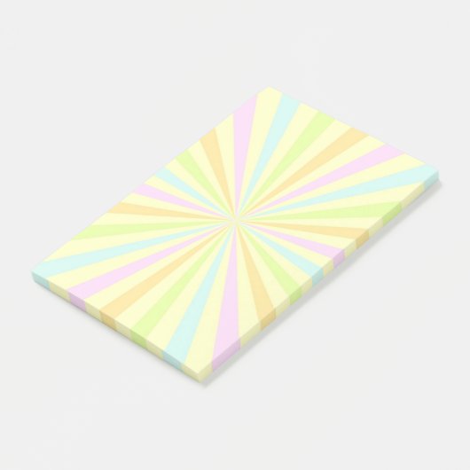 Post-it® Sweet Pastels Roulette de rotation éclate (Incliné)