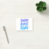 Post-it® Swim Bike Run superbe design (Bureau)