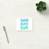 Post-it® Swim Bike Run superbe design (Bureau)