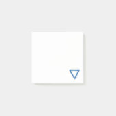 Post-it® Symbole d'alchimie des éléments d'eau ondulée (Devant)