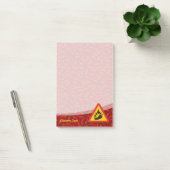 Post-it® Symbole de danger de poivre chaud (Bureau)