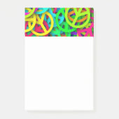 Post-it® SYMBOLE DE LA PAIX Motif Super 60 VIBE (Devant)