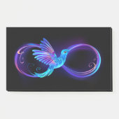 Post-it® Symbole de Neon Infinity par Glowing Hummingbird (Devant)