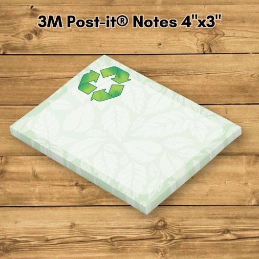 Post-it® Symbole de recyclage