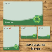 Post-it® Symbole de recyclage