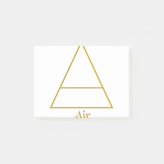 Post-it® Symbole d'élément d'air de Falln Pagan (Devant)