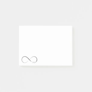 Post-it® Symbole des coeurs d'infini