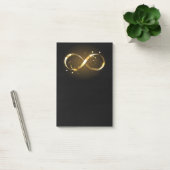 Post-it® Symbole d'infini doré (Bureau)