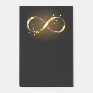 Post-it® Symbole d'infini doré