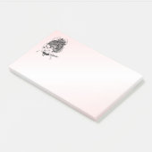 Post-it® Symbole et signe zodiaque masqué Lady Gemini (Incliné)