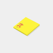 Post-it® Symbole Fantaisie Math Cherry Pi (Incliné)