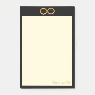 Post-it® Symbole Golden Infinity Choses à faire
