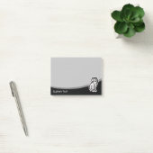 Post-it® Symbole hibou noir (Bureau)