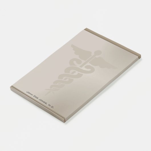 Post-it® Symbole Médicale Publier la note (Incliné)