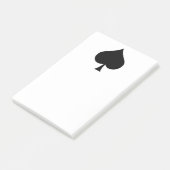Post-it® Symbole Pique (Incliné)