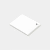 Post-it® Symbole Psi noir (Incliné)