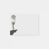 Post-it® Symbole serpent spiral Kokopelli Notes (Devant)