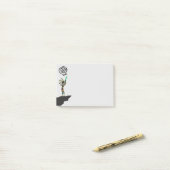 Post-it® Symbole serpent spiral Kokopelli Notes (Sur un bureau)