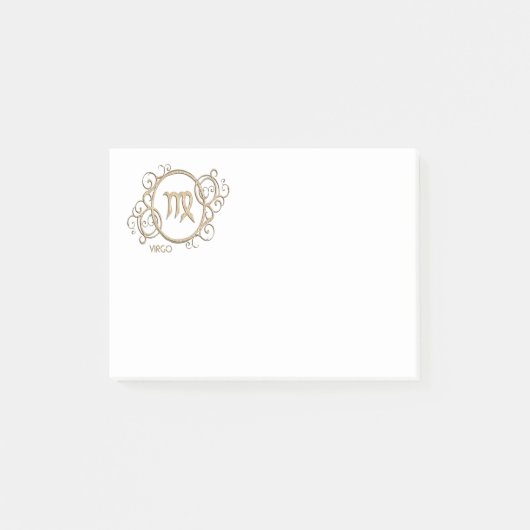 Post-it® Symbole Virgo Zodiac (Devant)
