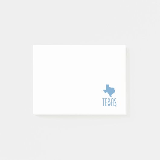 Post-it® Symboles du Texas, Texas, bleu (Devant)