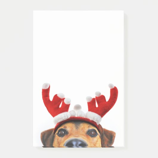 Post-it® Sympa Christmas Chien Reindeer Antler Headband (Devant)