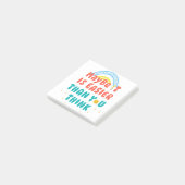 Post-it® T-Shirt Citation Positive Rétro (Incliné)