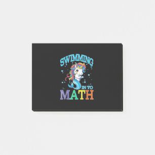 Post-it® T-Shirt De Sirène Unicorne En Maths