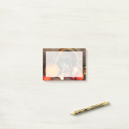 Post-it® Table Bountiful Harvest (Sur un bureau)