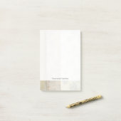 Post-it® Tableau à panneaux décoratifs en couleurs neutres (Sur un bureau)