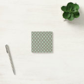 Post-it® Tableau de contrôle moderne gris À damiers Motif b (Bureau)