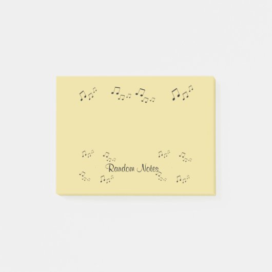 Post-it® Tableau des notes - Notes aléatoires (Devant)