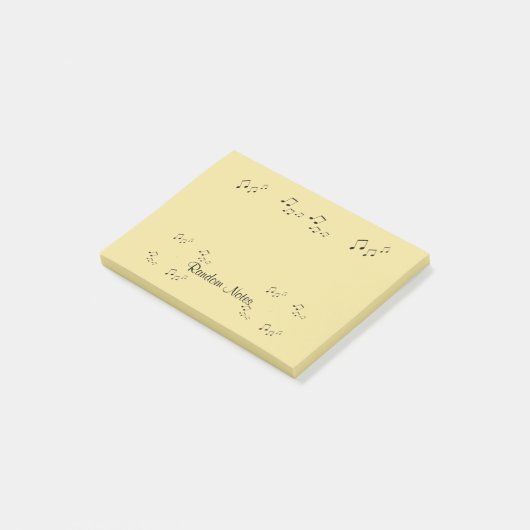 Post-it® Tableau des notes - Notes aléatoires (Incliné)