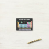 Post-it® Tableau périodique des éléments lancer l'oreiller (Sur un bureau)