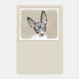 Post-it® Tableau Rat Terrier - Cute Original Chien Art