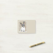 Post-it® Tableau Rat Terrier - Cute Original Chien Art (Sur un bureau)