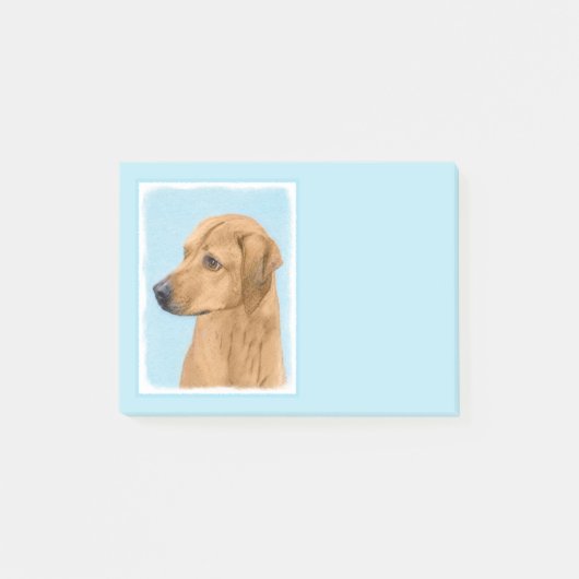 Post-it® Tableau Rhodesian Ridgeback - Art Chien original (Devant)