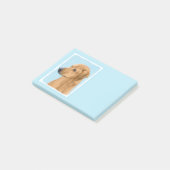 Post-it® Tableau Rhodesian Ridgeback - Art Chien original (Incliné)