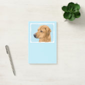 Post-it® Tableau Rhodesian Ridgeback - Art Chien original (Bureau)