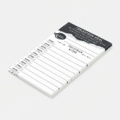 Post-it® Tablespoon Goals List (Incliné)