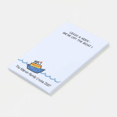 Post-it® Tablette de message pour bateau de croisière (Incliné)