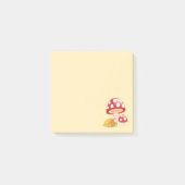 Post-it® Tabouret Casquette rouge Champignons et Feuilles s (Devant)